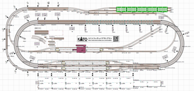 Nゲージ レイアウト 1800×900 414842