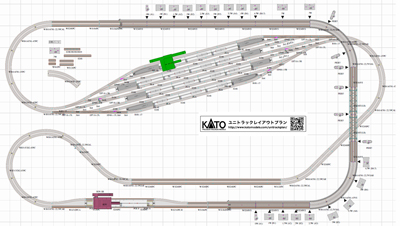 Kato鉄道模型ホームページ ユニトラック レイアウトプラン特集