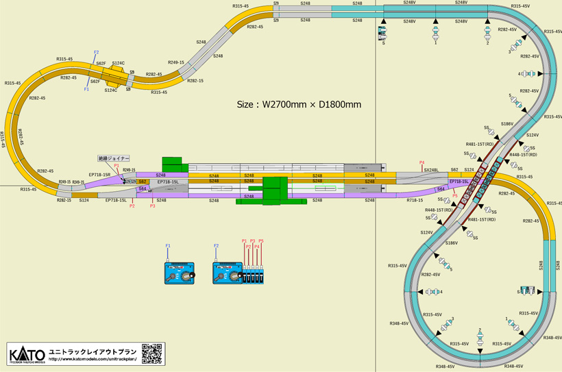 KATO鉄道模型ホームページ | ユニトラック レイアウトプラン特集